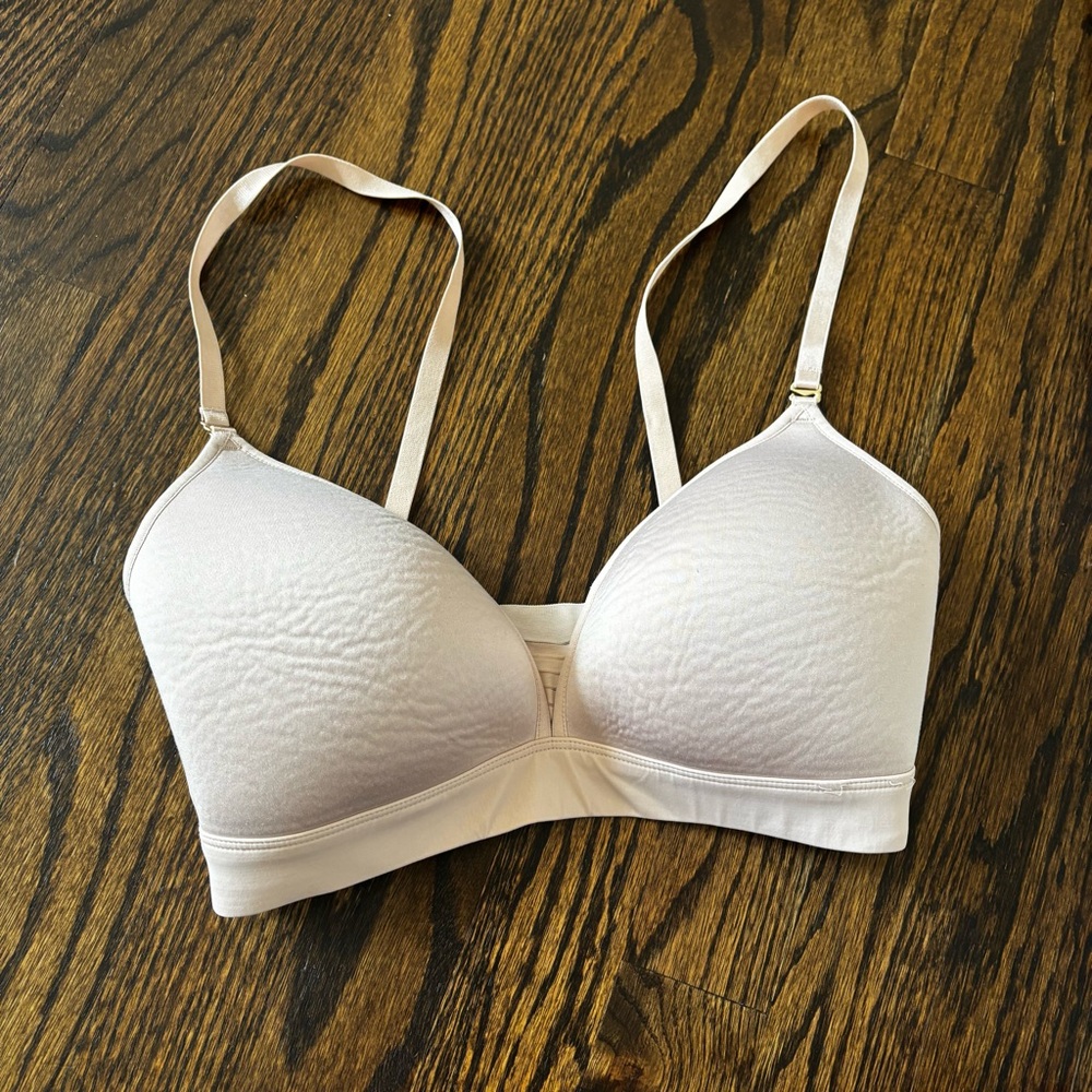 THIRDLOVE 24/7 Seamless Stripe Wireless Bra 32D